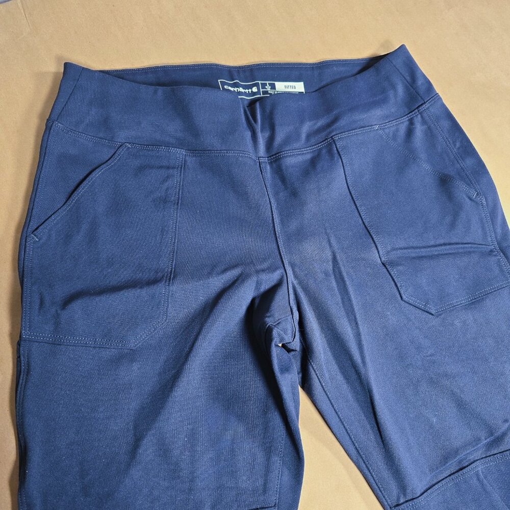 LARGE TALL - Carhartt Fitted Utility Legging - Navy Blue